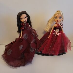 Bratz Holiday Cloe & Katia Dolls MGA Doll Christmas Glamour Ball Gowns Y2K